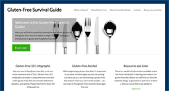 Desktop Screenshot of glutenfreesurvivalguide.org