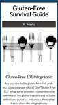 Mobile Screenshot of glutenfreesurvivalguide.org